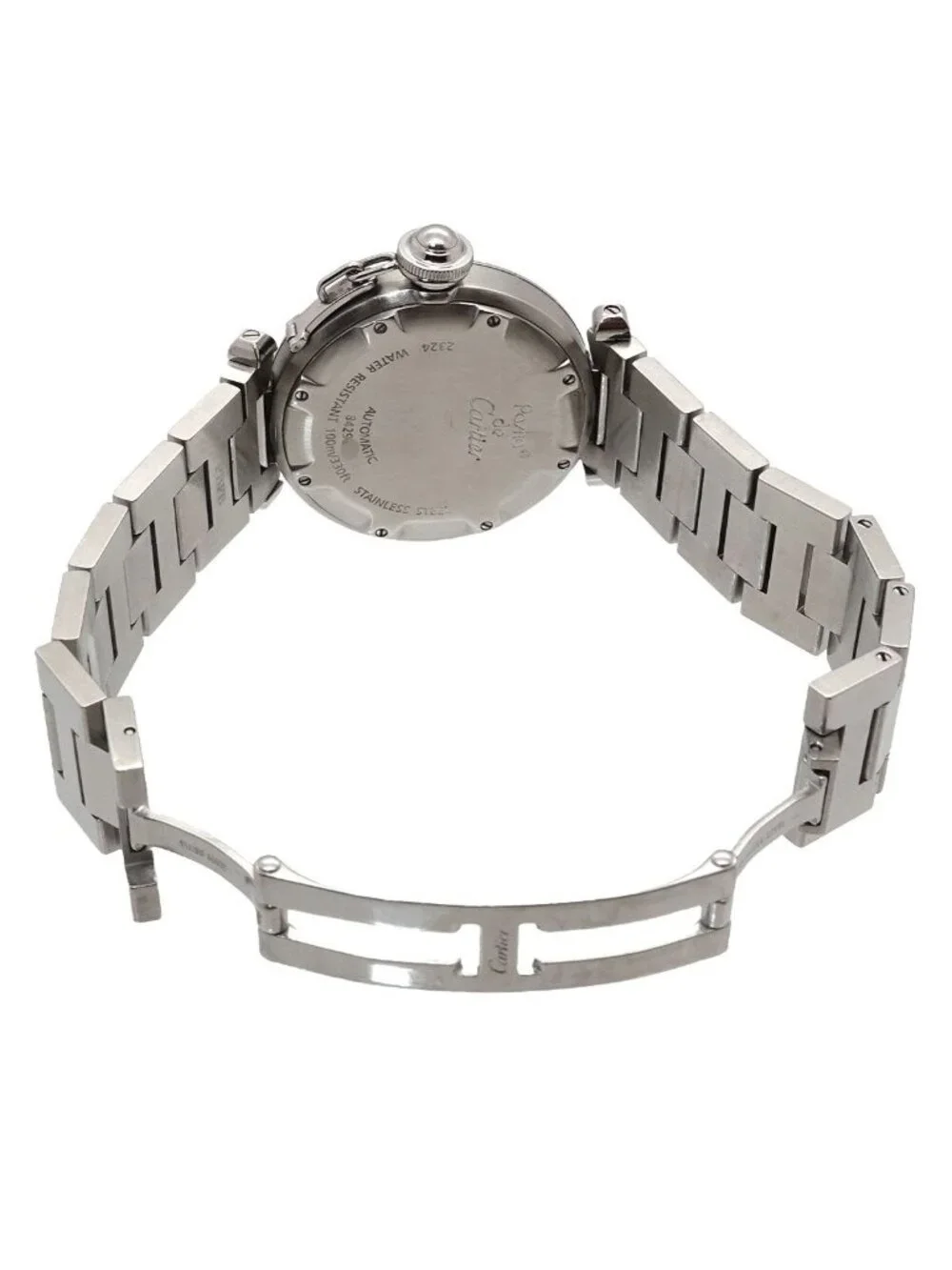 Cartier Pasha C Boys' Watch Date Black Automatic